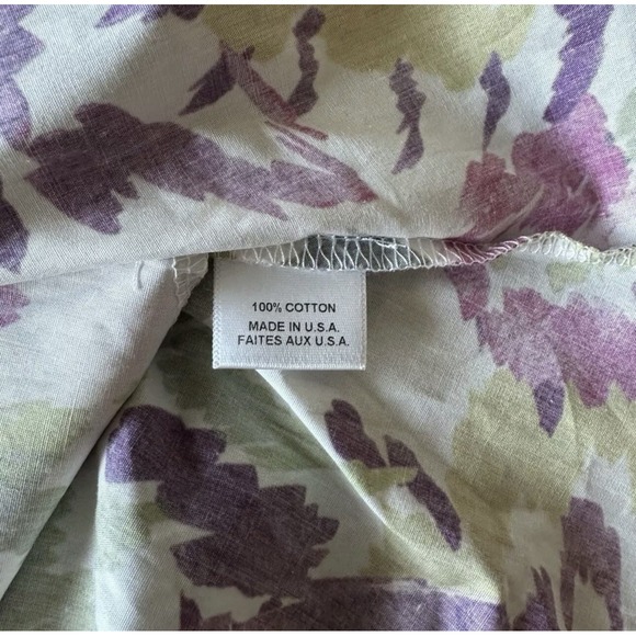 MISA Los Angeles Emilia Swing Dress S Ruffle‎ Sleeve Floral Cotton Mini NWT - Picture 4 of 5